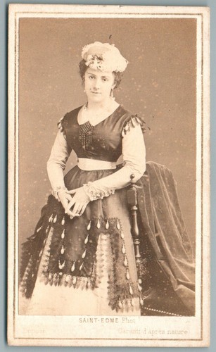 Cdv 1870 marie - rôze, soprano