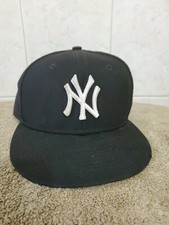 New York Yankees New Era Clubhouse 59FIFTY Fitted Hat - black 7 1/4"