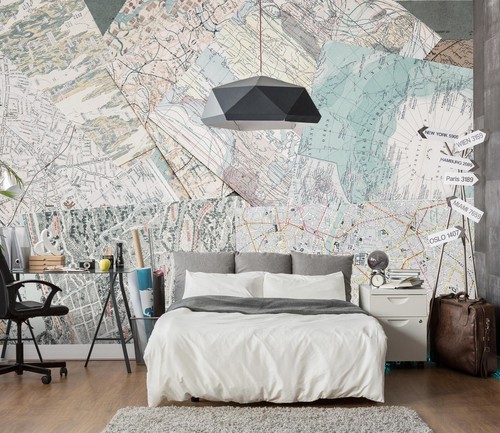 Map poster k1180 wallpaper - map,