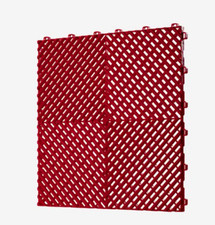 Paquet de 6 Dalles PVC Rouge