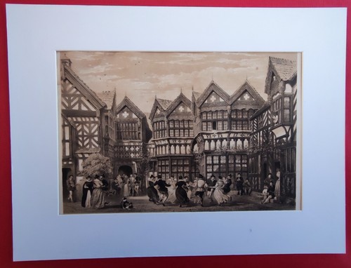Lithographie joseph nash - lithographie,