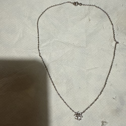 Collier blanc 18k et - collier,