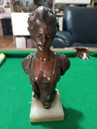 Buste femme bronze - buste,
