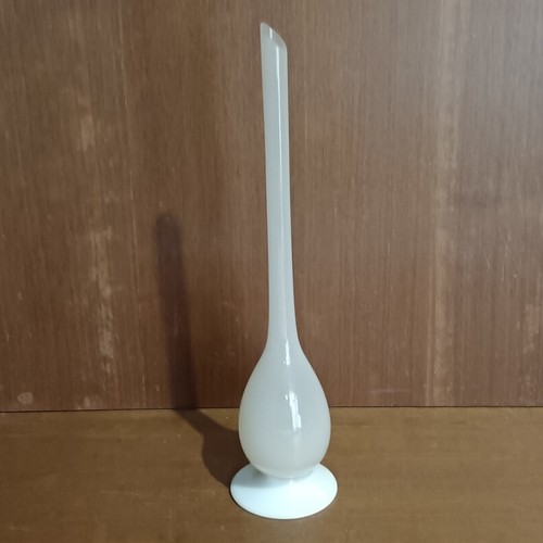 Vase soliflore opaline rose - soliflore,