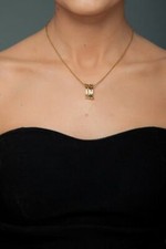 Chaîne Collier Pendentif THIERRY MUGLER Plaqué or 89,00€ Neuve T41222D