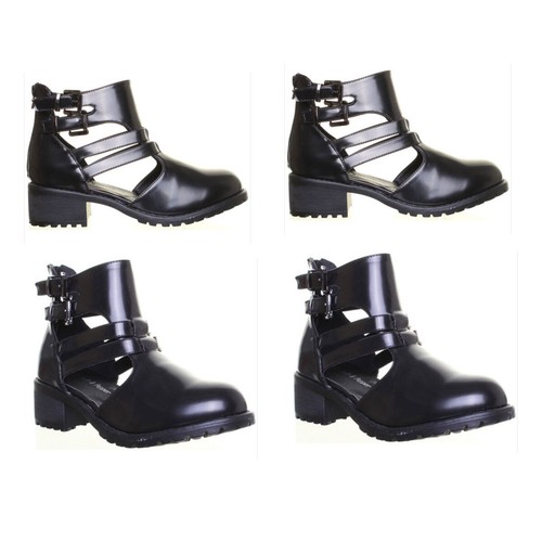 Bottines talon bloc pour - À,