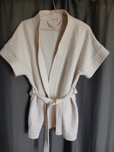 Bouchara peignoir femme blanc