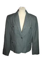 VESTE CHIC BLAZER FEMME °°° ETAM °°° LAINE .TAILLE 44
