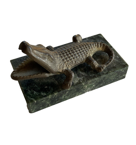 Ancien crocodile art déco - ancien,