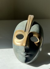 Sculpture décorative masque - sculpture,