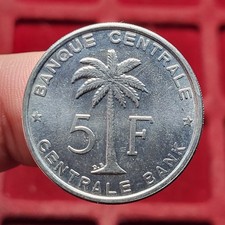 #111-7 ~ BELGIQUE - CONGO BELGE - 5 Francs 1956 - Qualité