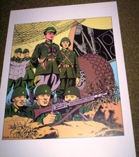 Poster BLAKE & MORTIMER (Olrik) Jacobs 45x34 cm