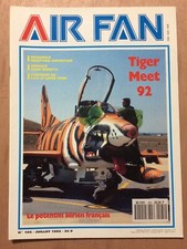 AIR FAN 164 : USN F11F RED FLAG MIRAGE NEVADA OTAN NATO TIGER MEET EC 3/2 ALSACE