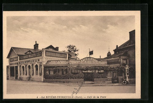 Cpa rivière thibouville - la, rivière-thibouville