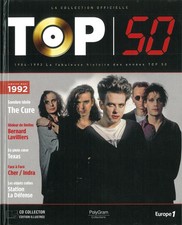 THE CURE : La Collection Officielle Top 50 - 1992- WITH 32 PAGES BOOKLET and CD