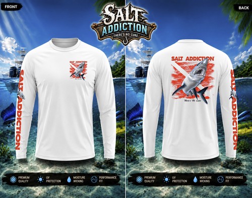 Salt addiction dive - flag, t