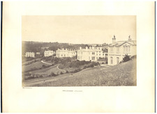 Collodion, Holcombe Villas vintage albumen print from collodion negatif, English