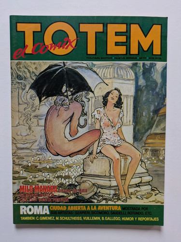 Totem comix 1988 milo - totem, n°17