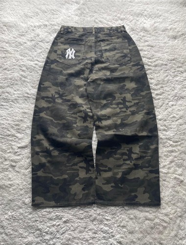 Jean baggy camouflage custom - camouflage,