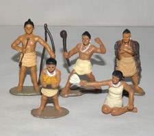 lot 5 figurines Safari indiens