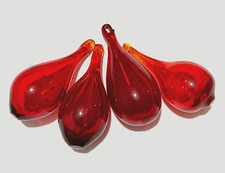 GOUTTE PENDANTE EN VERRE DE