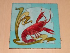 carreau en faience émaillée