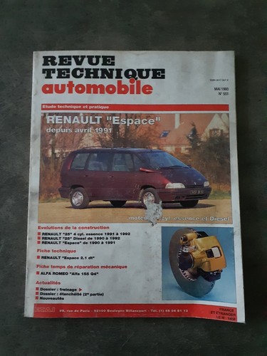 Revue technique automobile - revue,