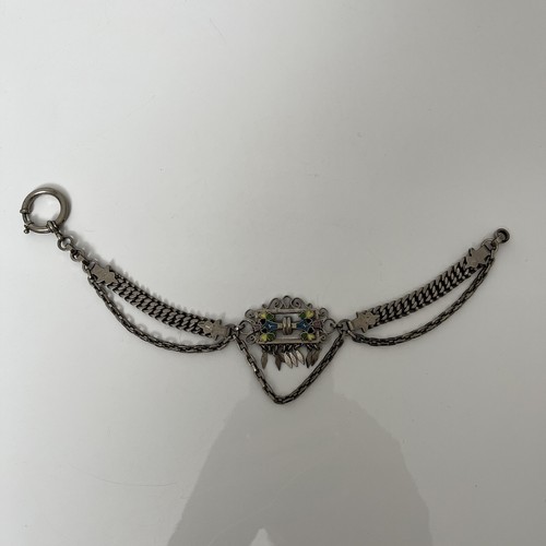 Bijou chaine montre chatelaine - bijou,