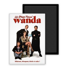 Un poisson nommé Wanda 1988 version 1 Affiche Film Cinéma - Magnet 54x78mm