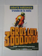 AFFICHE LOTERIE NATIONALE