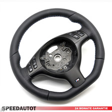 Volant en cuir aplati pour