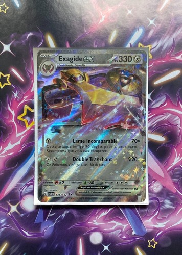 Carte pokemon exagide - carte, ex