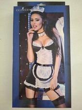 NEUF - Déguisement Erotique Soubrette by Chilirose - Taille S/M - Jeux Sexy &...