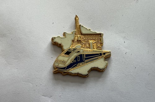 Pin sncf tgv carte - pin's, france
