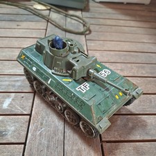 Jouet mécanique en tôle Tank
