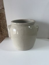 pot gres Blanc Gris Deco vase Ustensiles Collection Cuisine Patine Shabby Deco