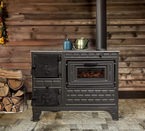 Poêle bois cuisinière - poêle, bois,