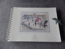 La Verteville Christian de  : 100 dessins de vénerie / CHASSE CERF LOUP LIEVRE