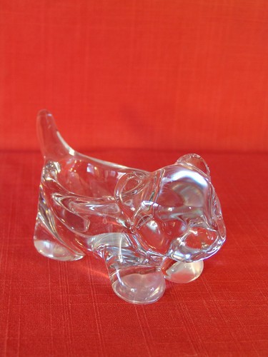 Ourson vide poche - en, cristal