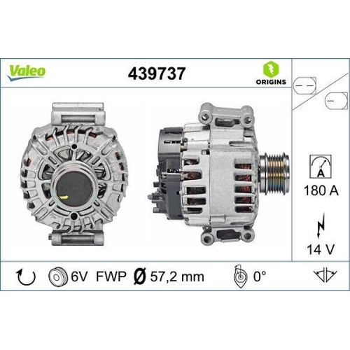 Alternateur valeo 439737 - valeo,
