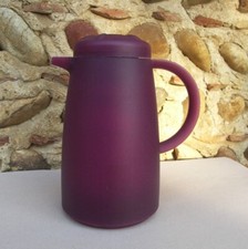 Pichet isotherme Hovac violet 1 L plastique carafe bouteille thermos chaud froid