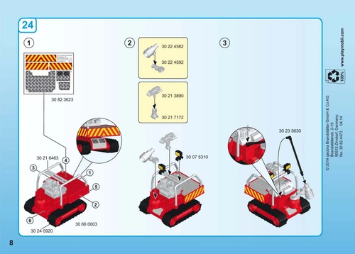 Playmobil pièce détachée - pièce,