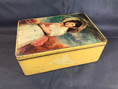 Ancienne boite biscuits en - ancienne,