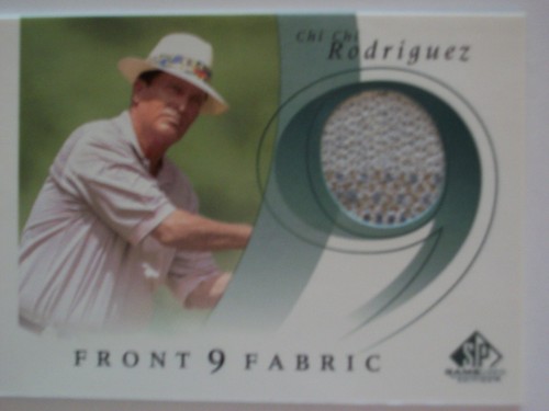 2002 game used - golf, front