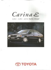 CATALOGUE TOYOTA - CARINA E 1.6-1.8-2.0 L TURBO DIESEL