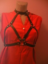 Harnais de poitrine SEXY 1 BDSM SOUMISSION DOMINATION FETISH PUNK SEX EROTIQUE