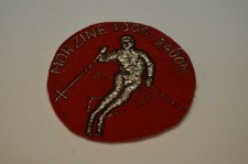 ANCIEN ÉCUSSON BRODE A COUDRE  MORZINE STATION DE SKI