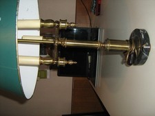 grande  lampe bouillotte 3 branches 62 cm de haut