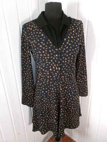 Robe fluide manche longue