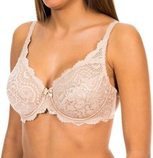 Soutien Gorge Enveloppant Playtex Flower Elegance Beige